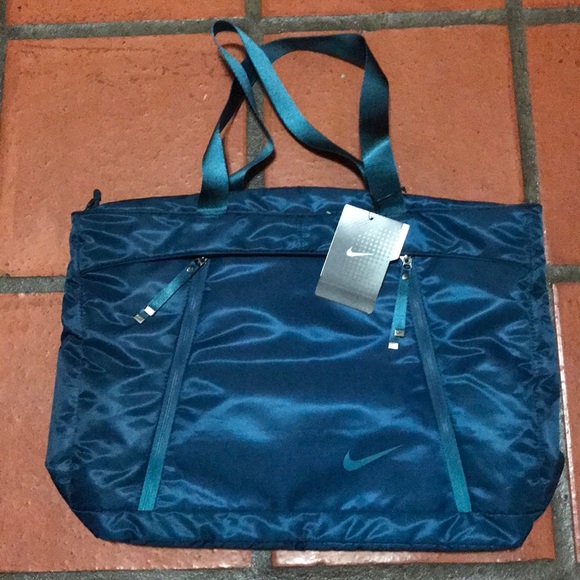 Nike Auralux Tote Gym Bag Midnight Teal - Picture 2 of 2